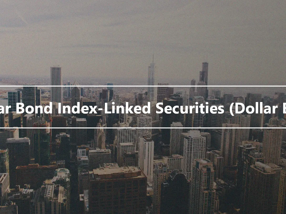 Dollar Bond Index-Linked Securities (Dollar BILS)