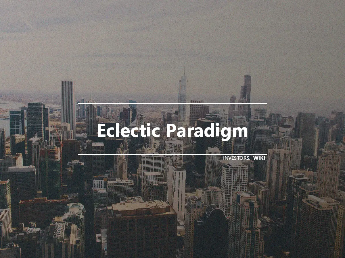 Eclectic Paradigm