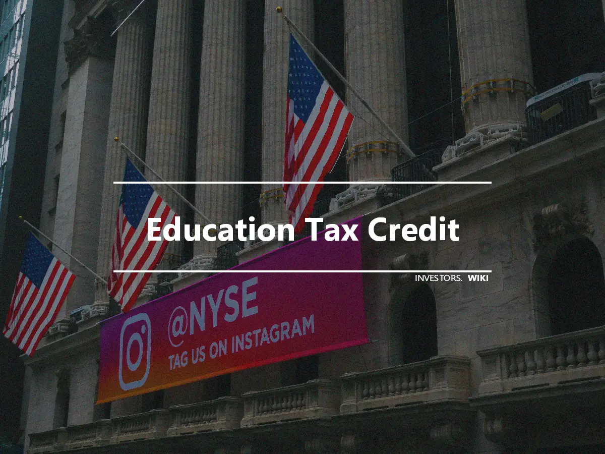 Education Tax Credit