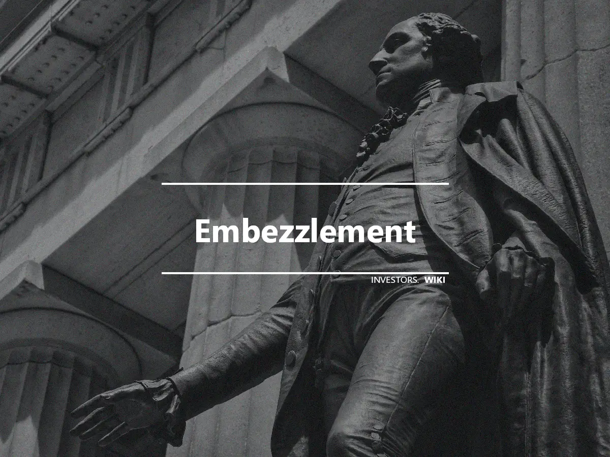 Embezzlement