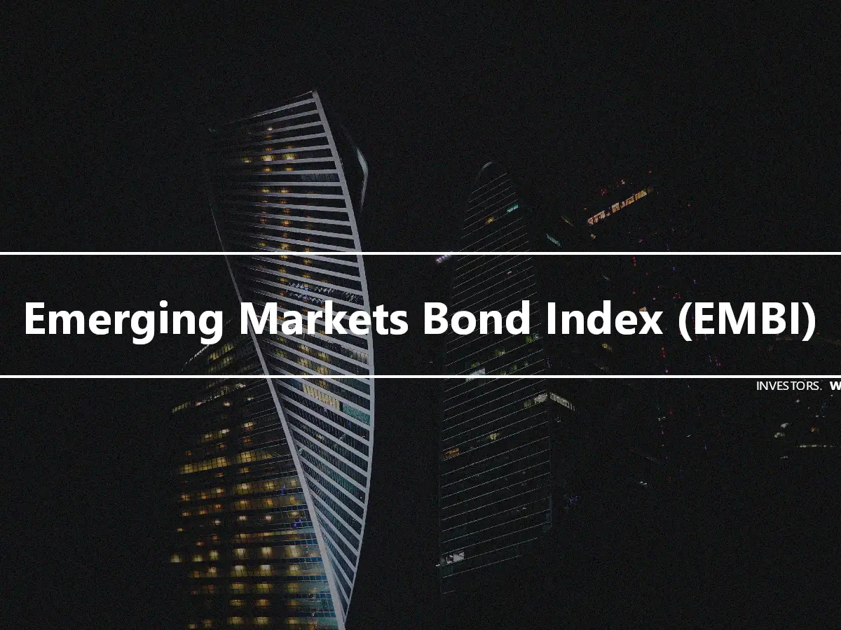 Emerging Markets Bond Index (EMBI)