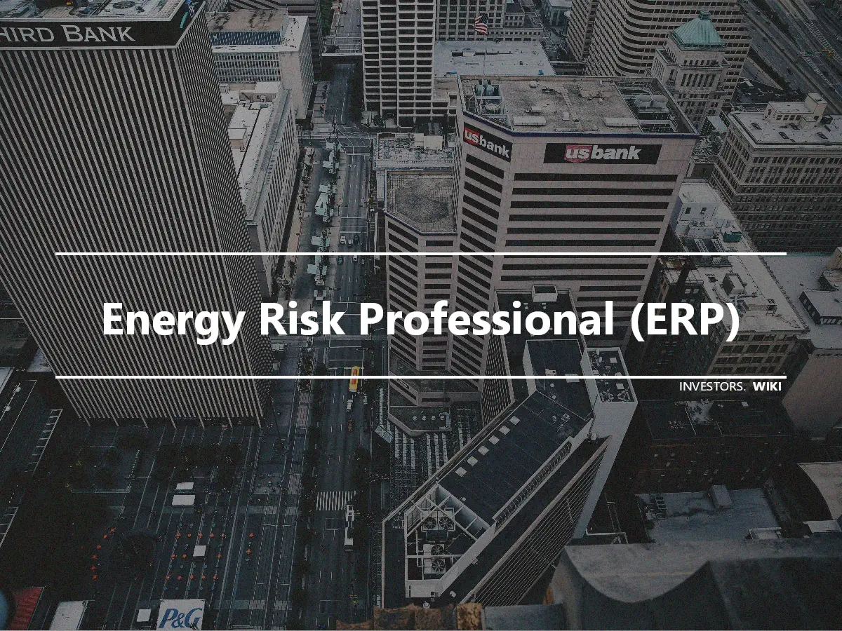 Energy Risk Professional (ERP)