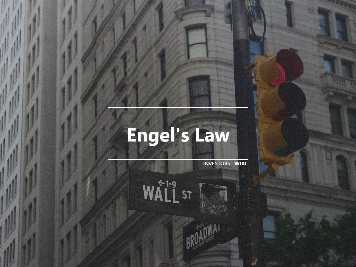 Engel's Law