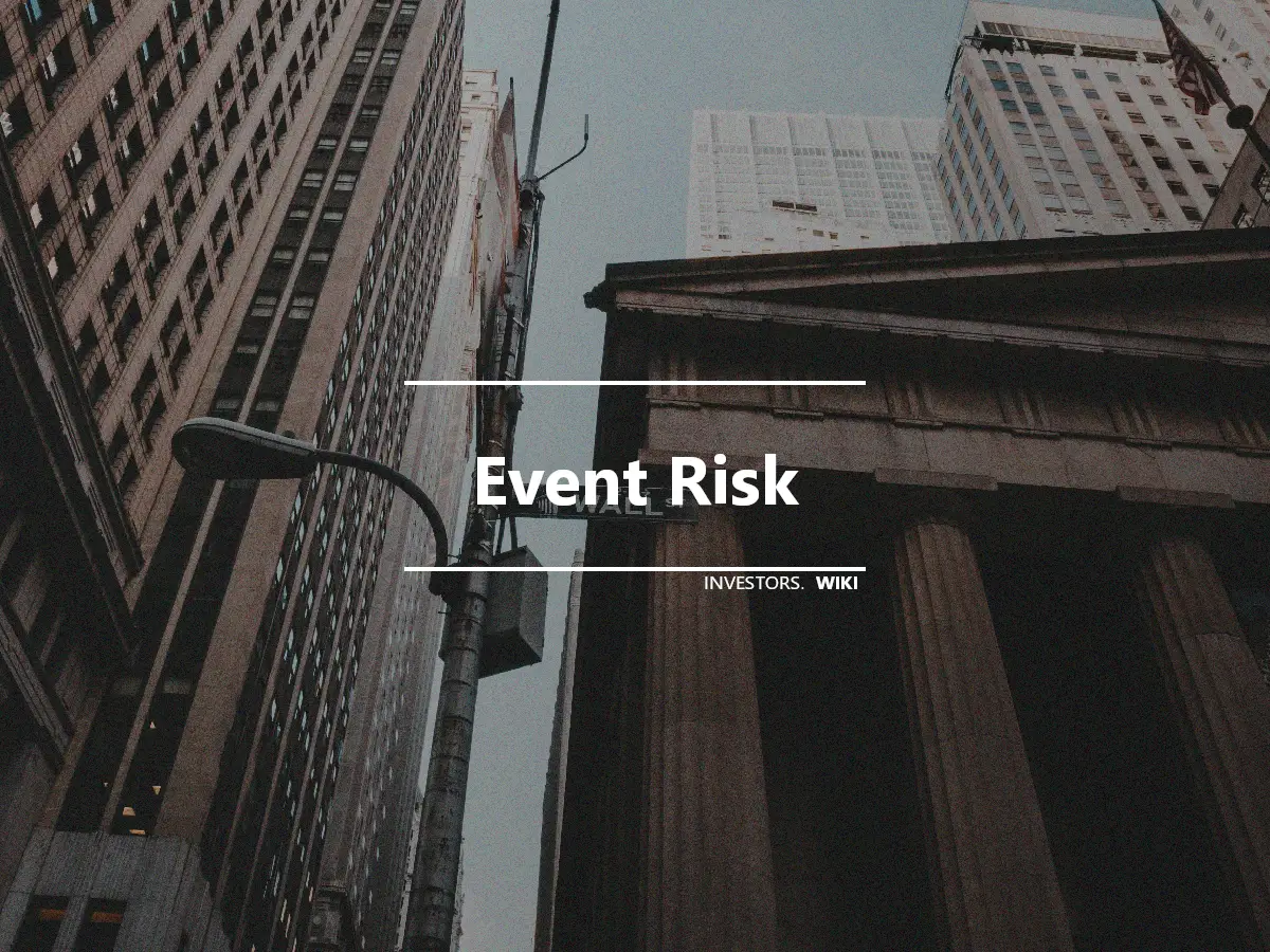 Event Risk