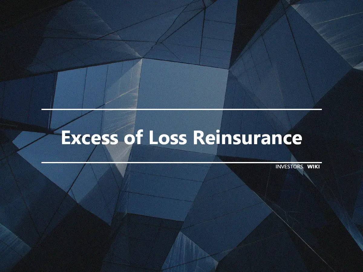 Excess of Loss Reinsurance