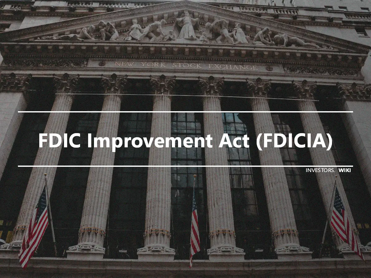 FDIC Improvement Act (FDICIA)