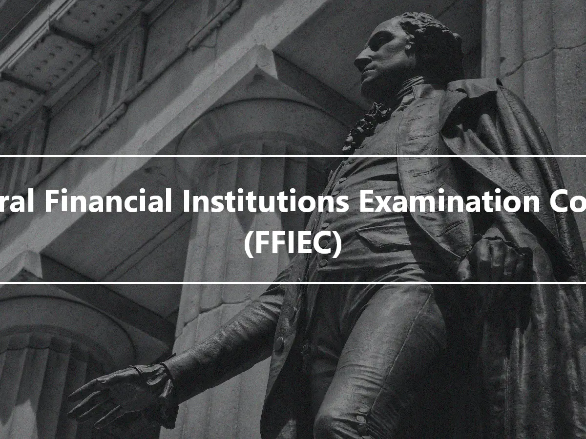 Federal Financial Institutions Examination Council (FFIEC)