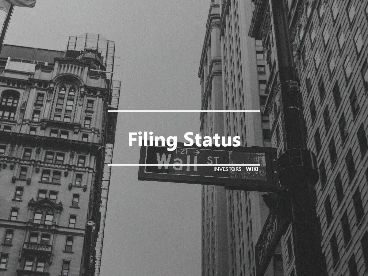 Filing Status