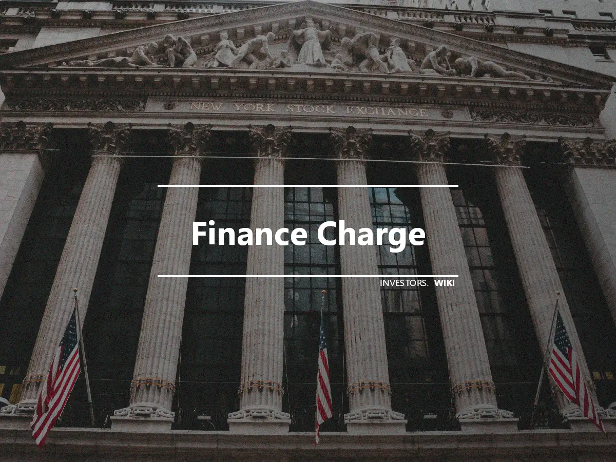 Finance Charge