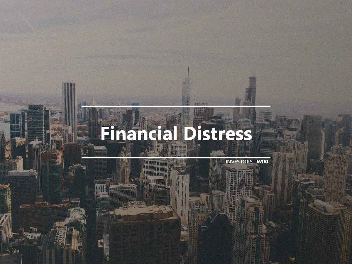 Financial Distress