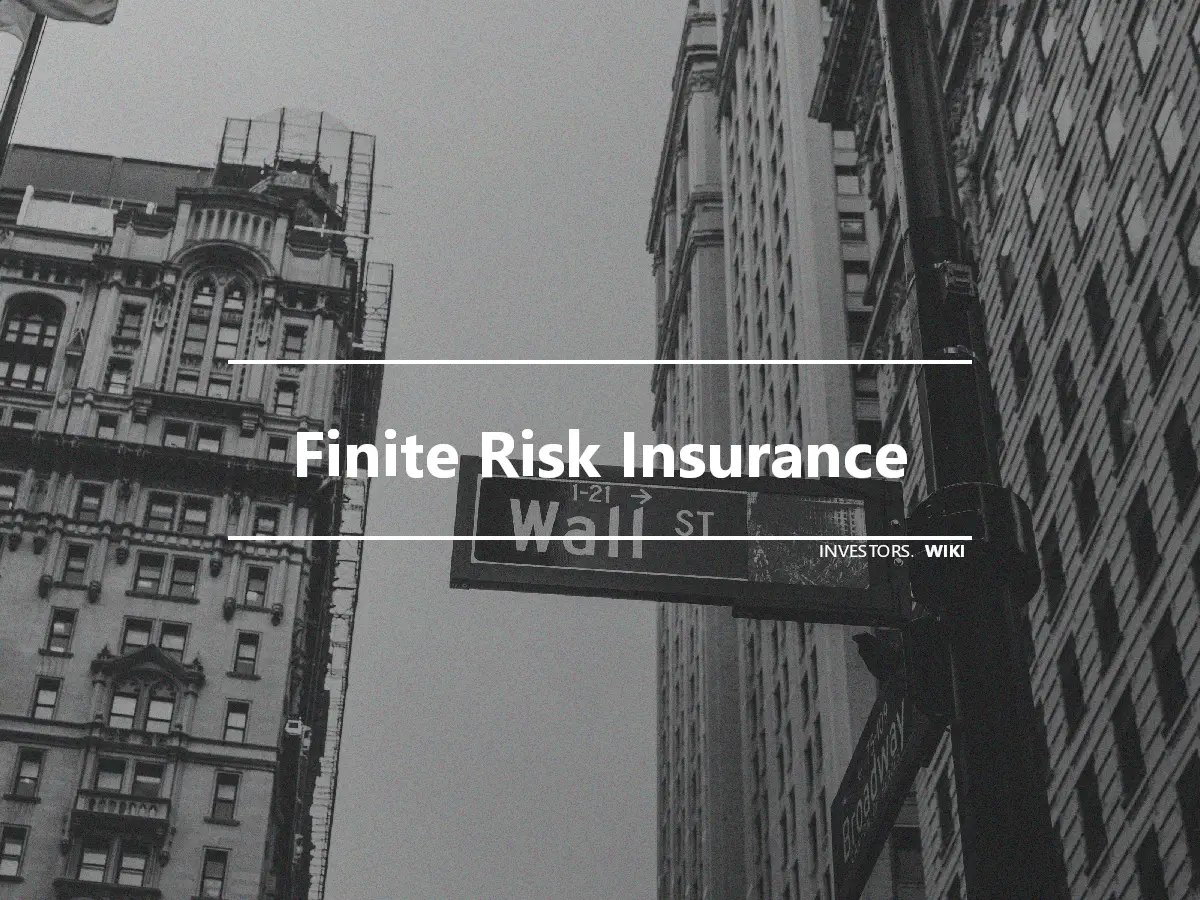 Finite Risk Insurance