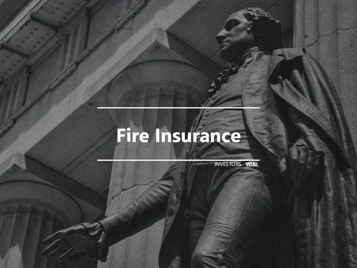 Fire Insurance