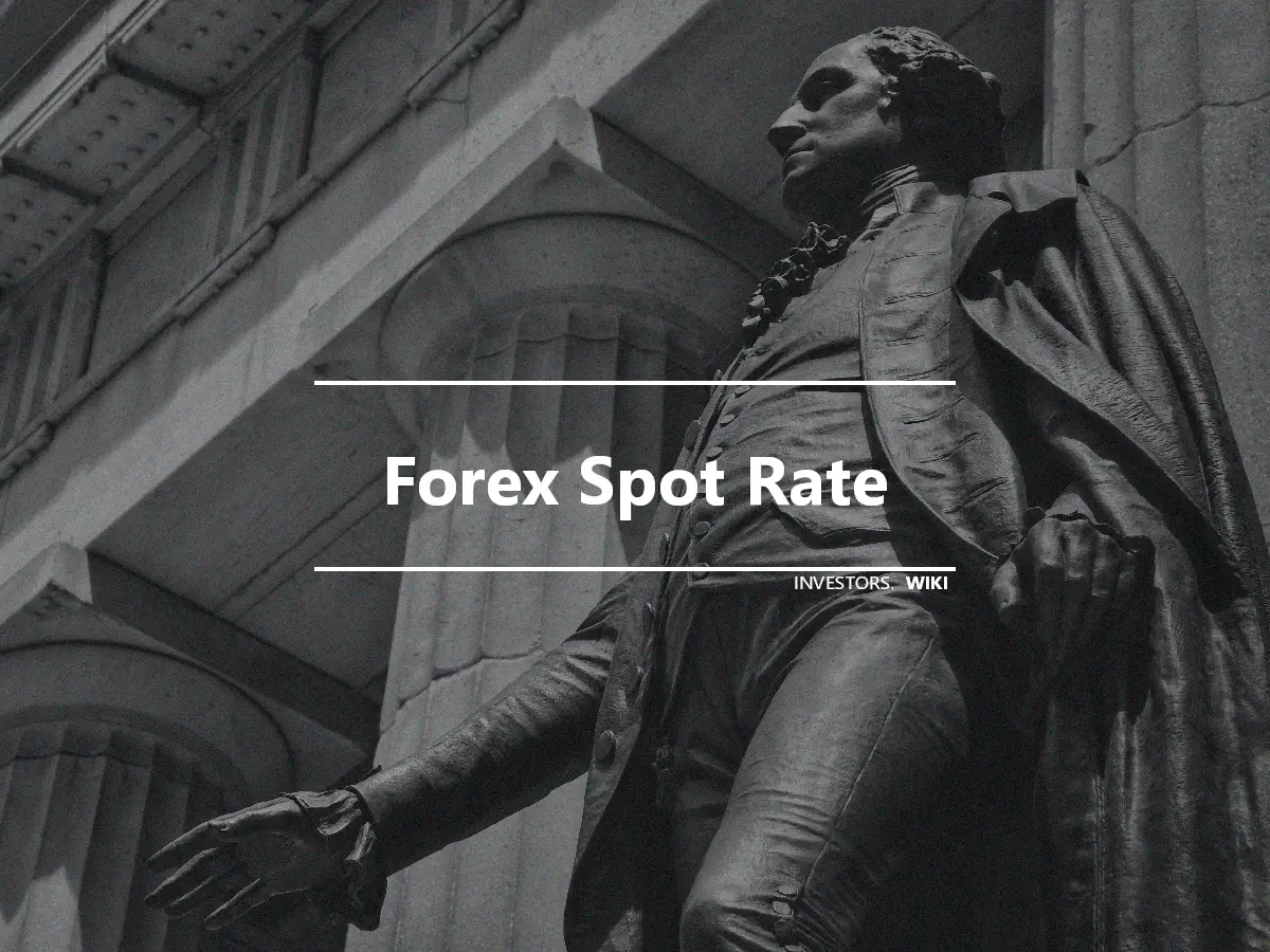 Forex Spot Rate