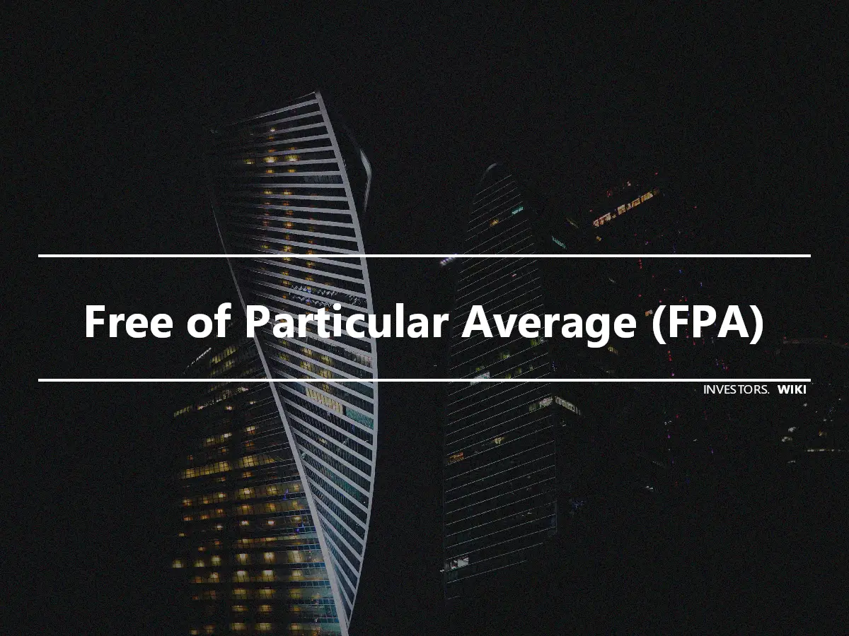 Free of Particular Average (FPA)