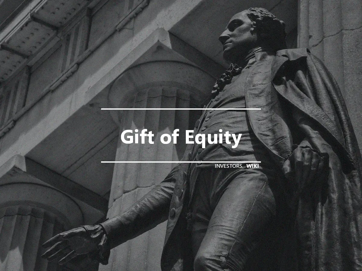 Gift of Equity