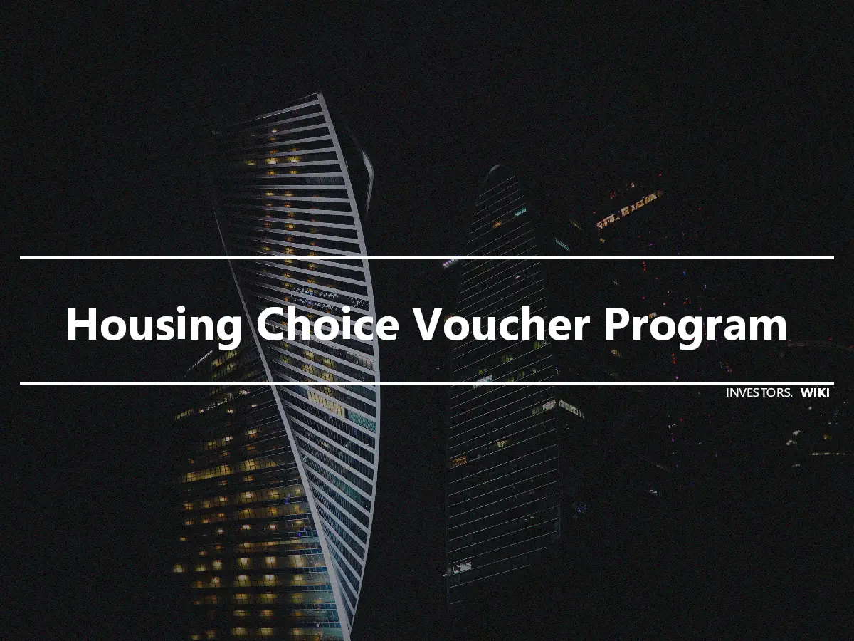 Housing Choice Voucher Program