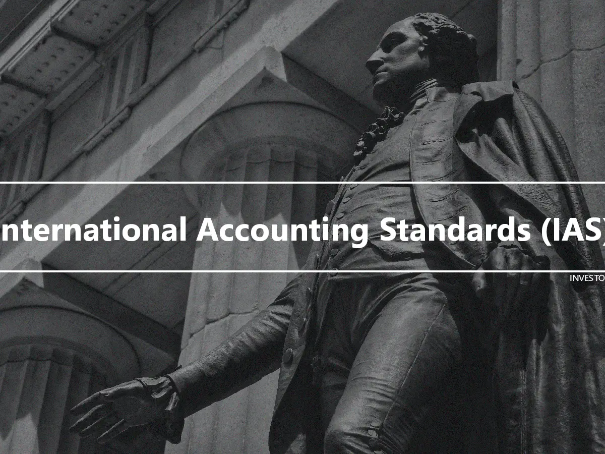 International Accounting Standards (IAS)