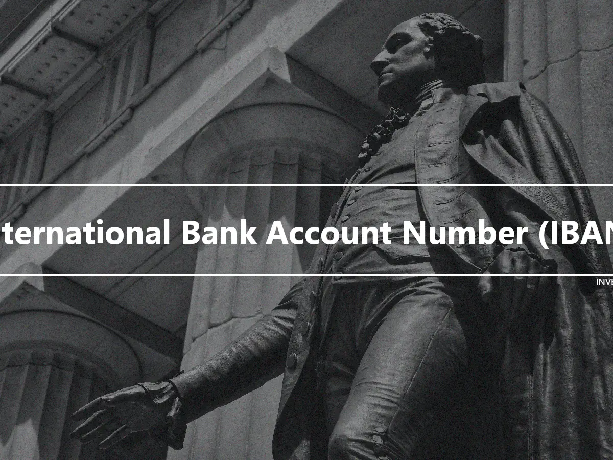 International Bank Account Number (IBAN)