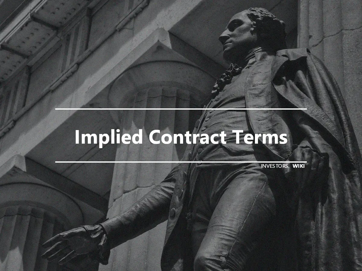 Implied Contract Terms