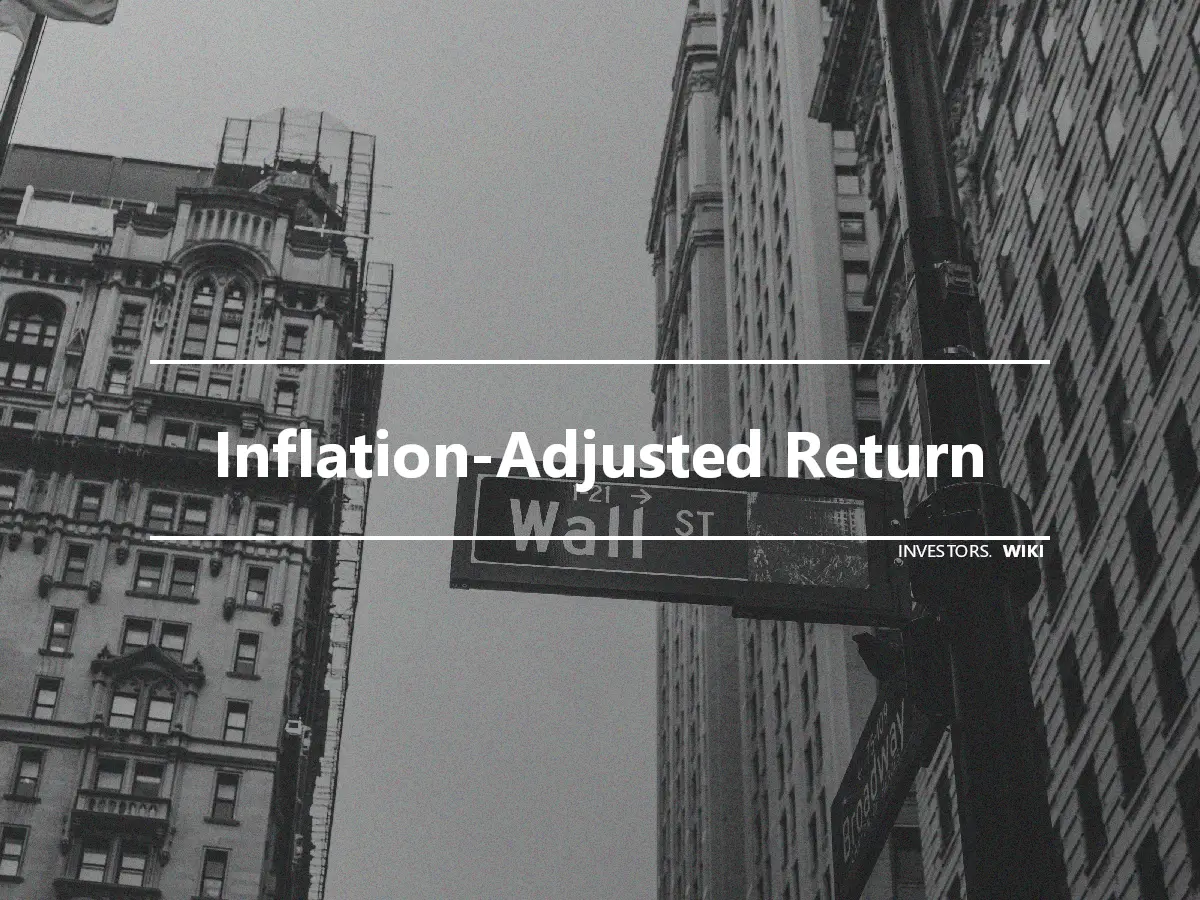 Inflation-Adjusted Return