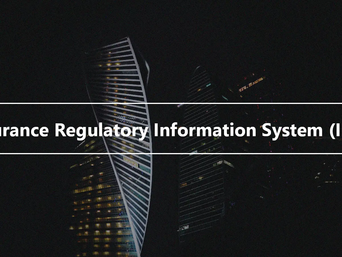 Insurance Regulatory Information System (IRIS)