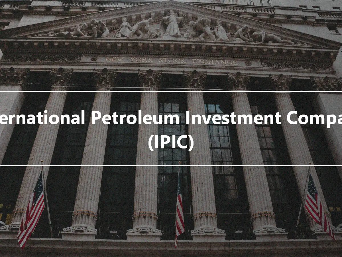 International Petroleum Investment Company (IPIC)