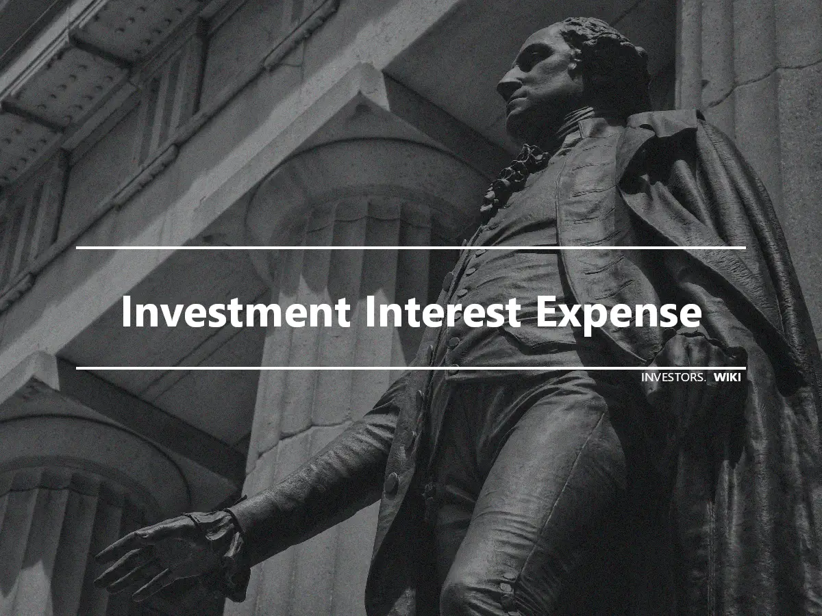 Investment Interest Expense