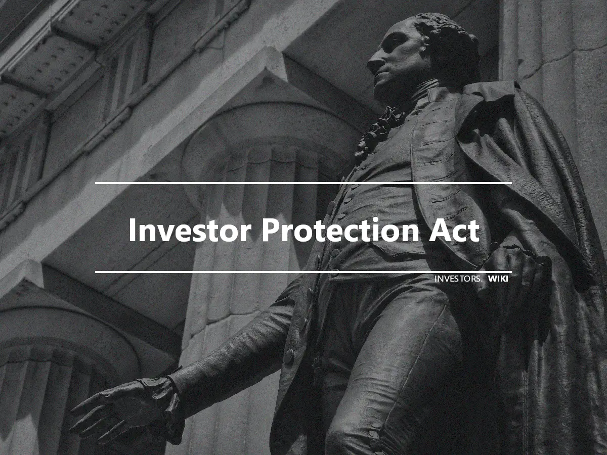 Investor Protection Act