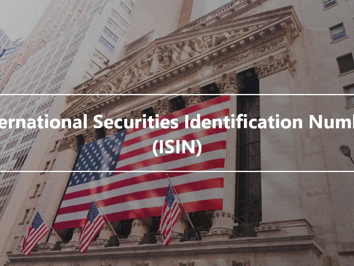 International Securities Identification Number (ISIN)