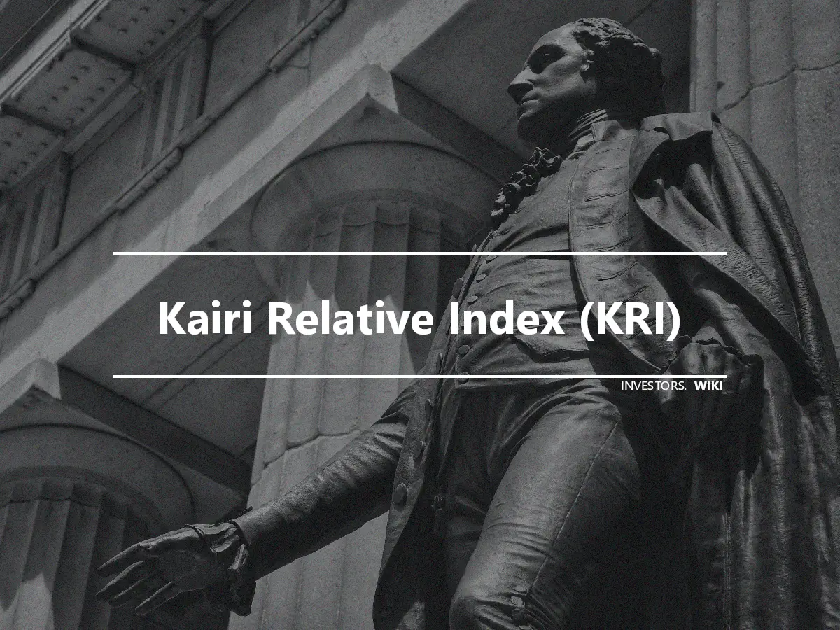 Kairi Relative Index (KRI)