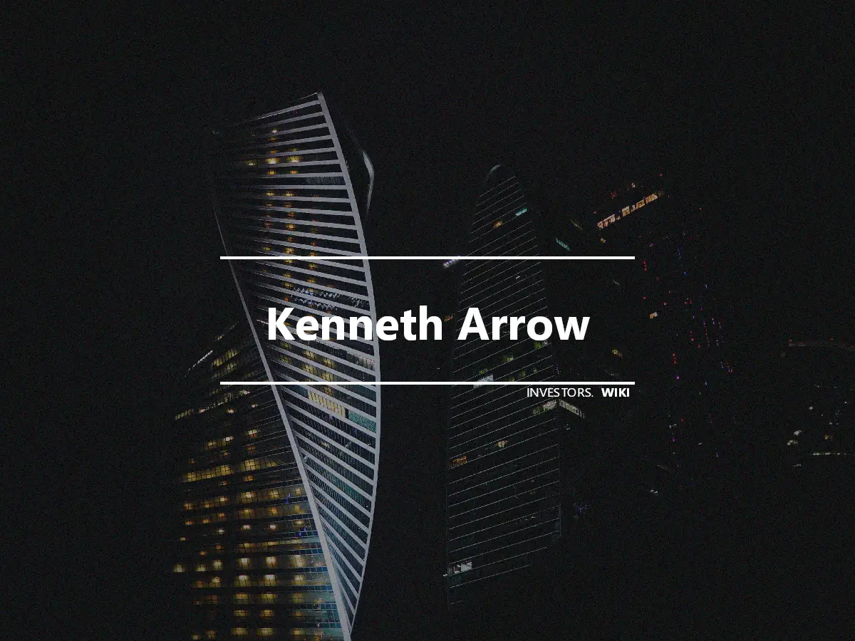 Kenneth Arrow