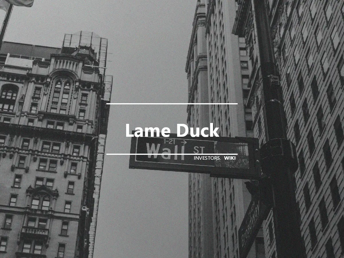 Lame Duck