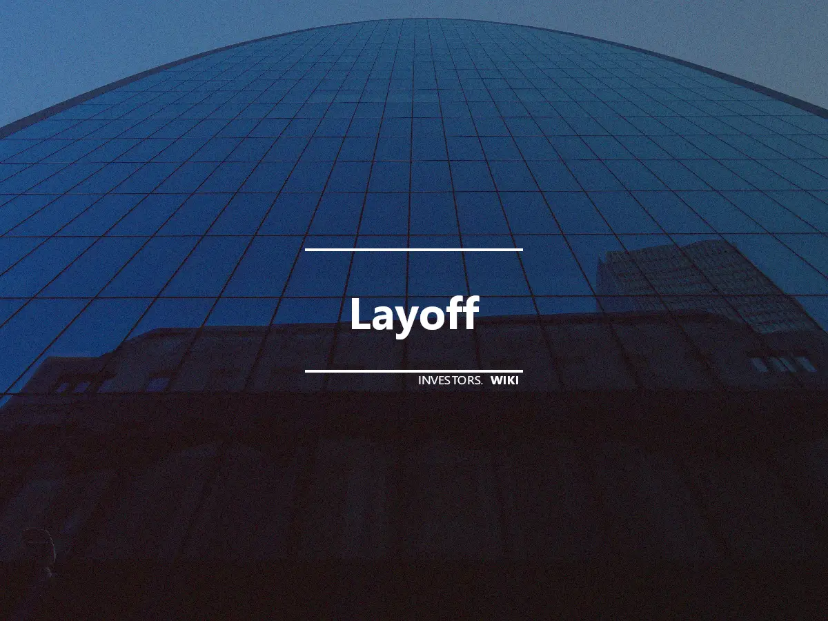 Layoff