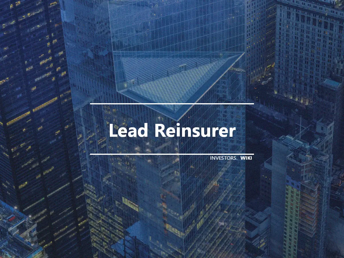 Lead Reinsurer