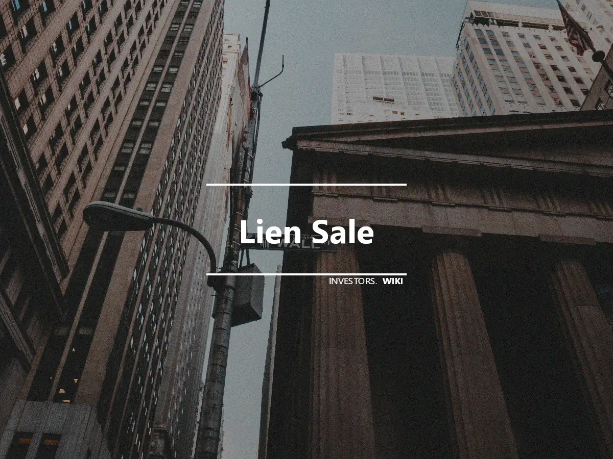 Lien Sale