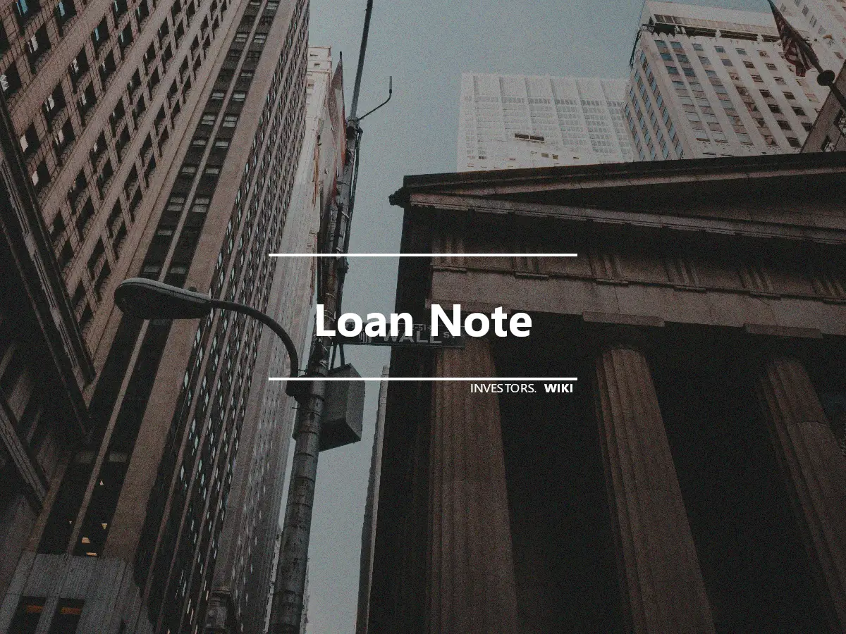 Loan Note