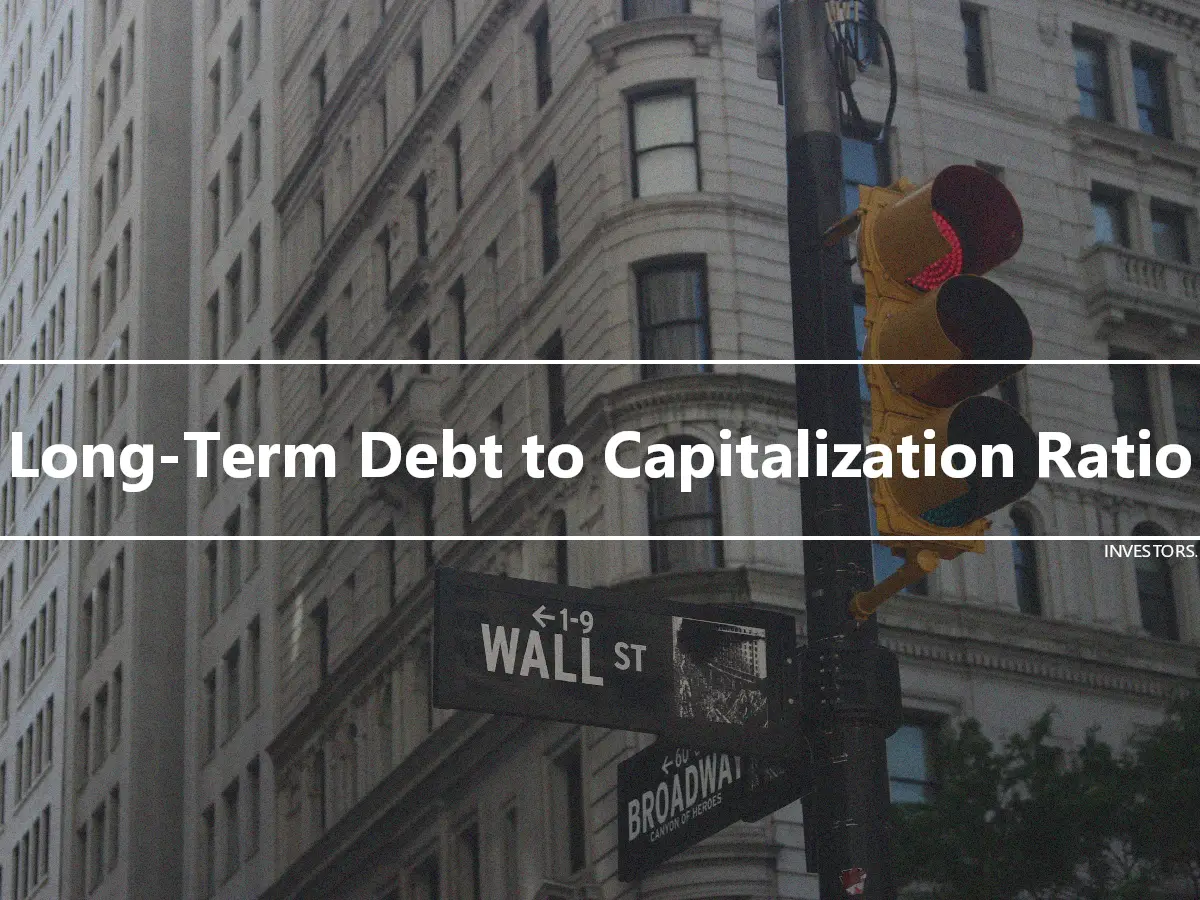 Long-Term Debt to Capitalization Ratio