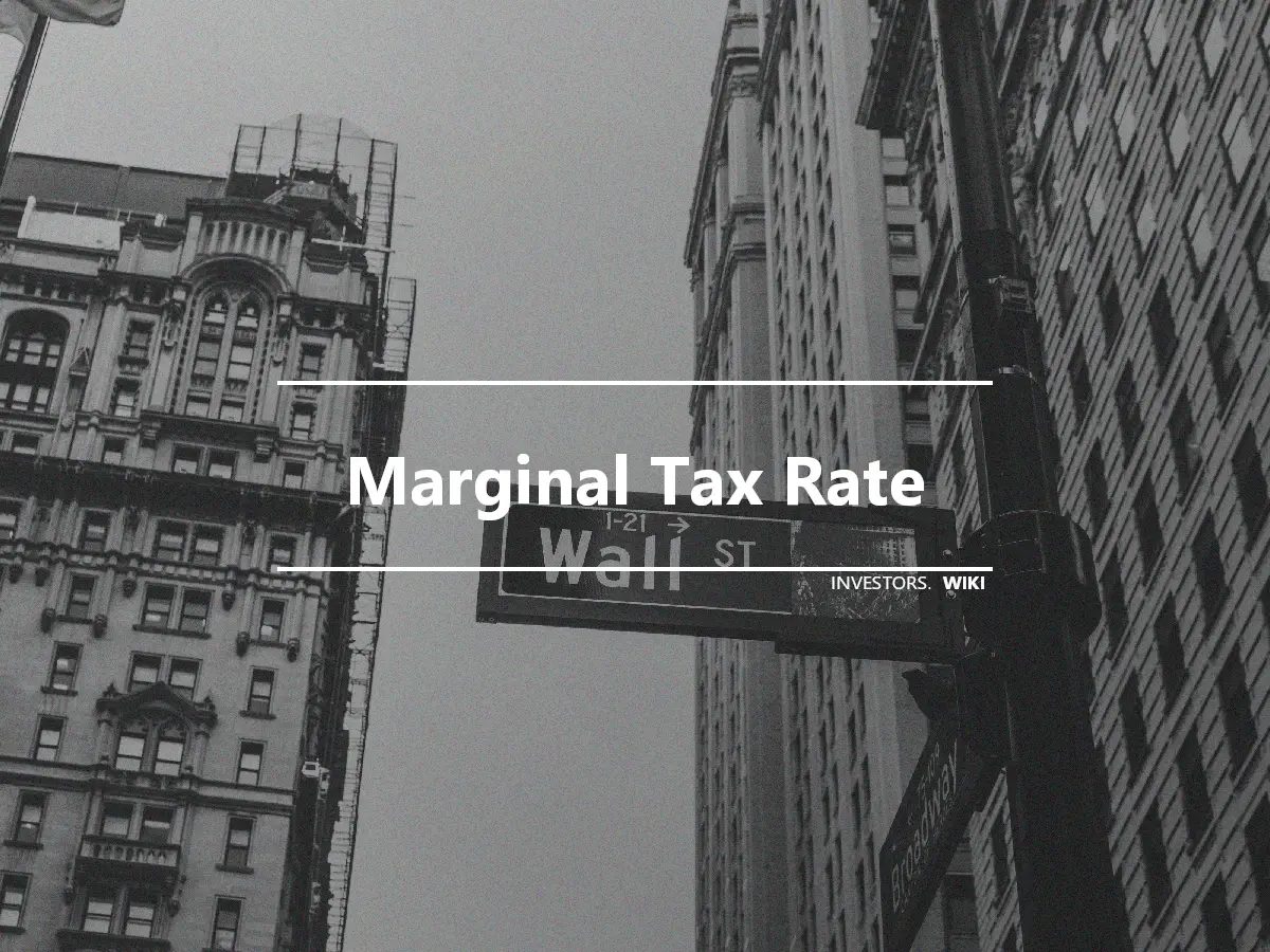 Marginal Tax Rate