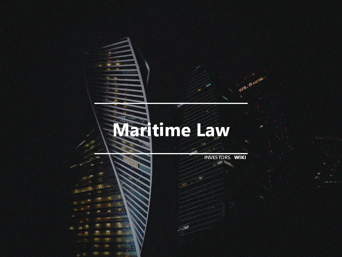 Maritime Law