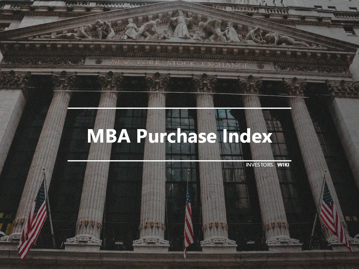 MBA Purchase Index