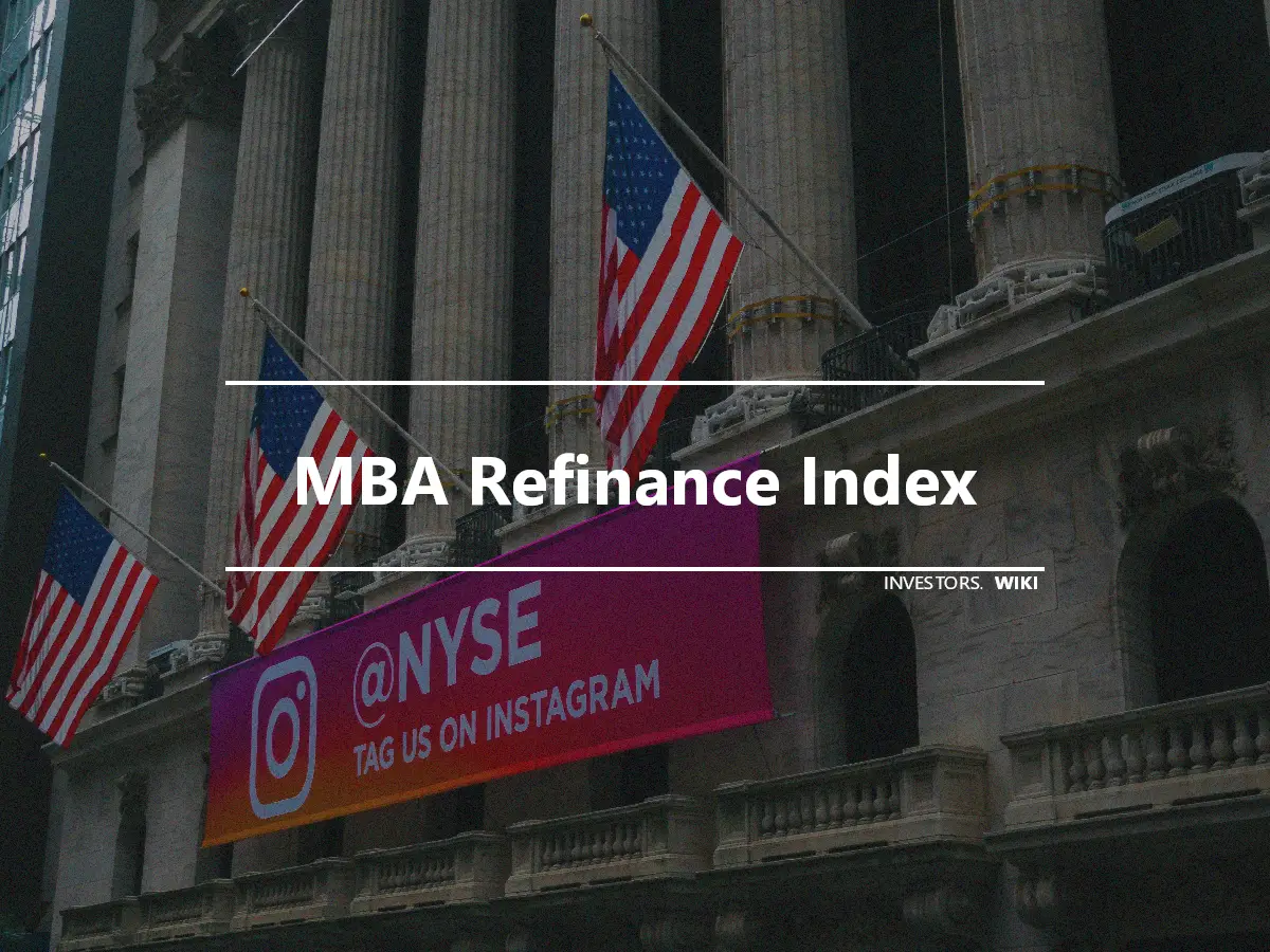 MBA Refinance Index