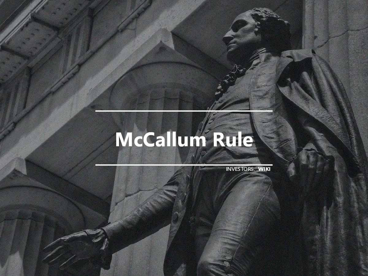 McCallum Rule