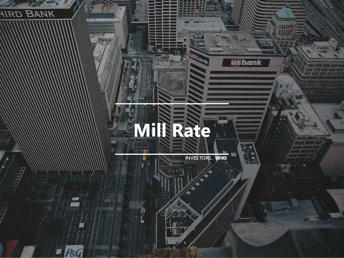 Mill Rate