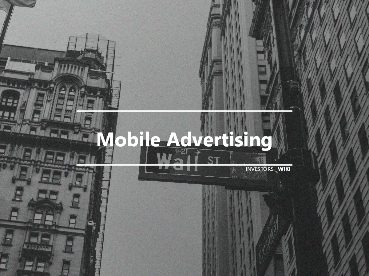 Mobile Advertising