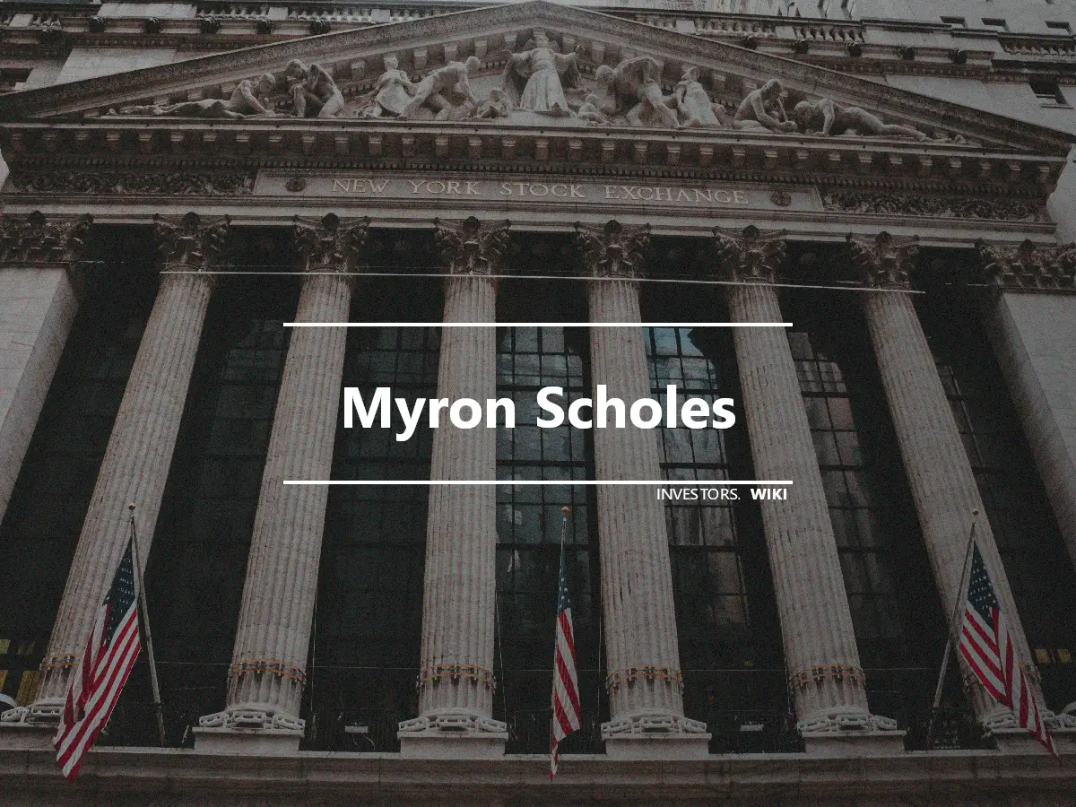 Myron Scholes