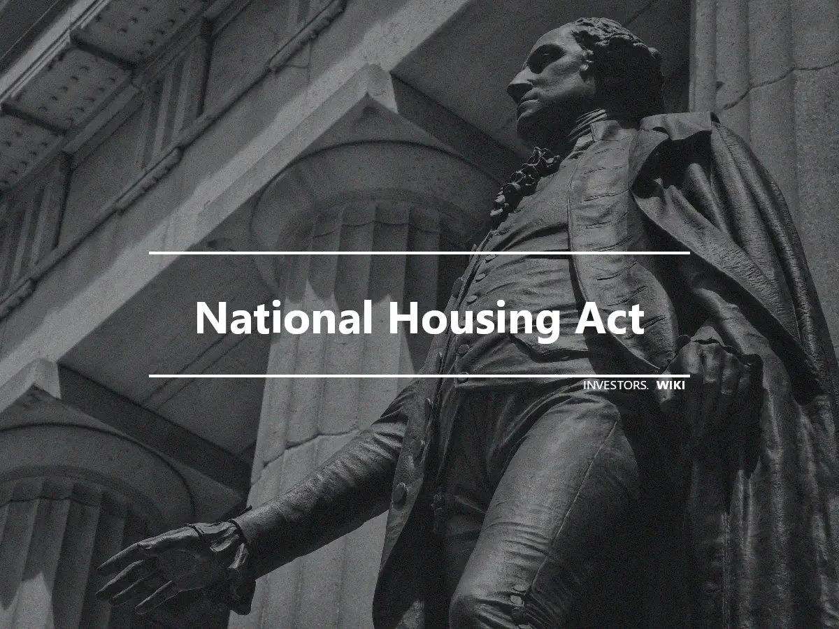 National Housing Act