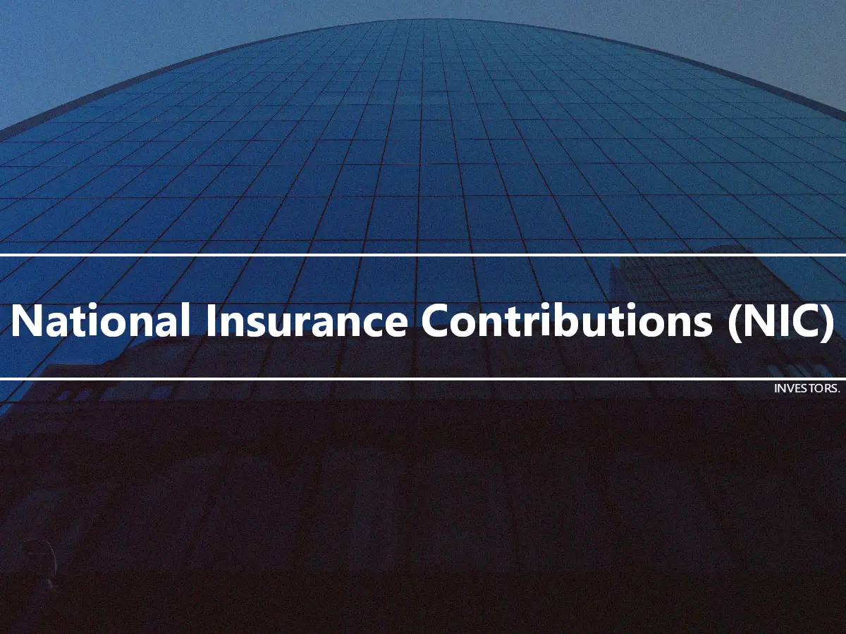 National Insurance Contributions (NIC)