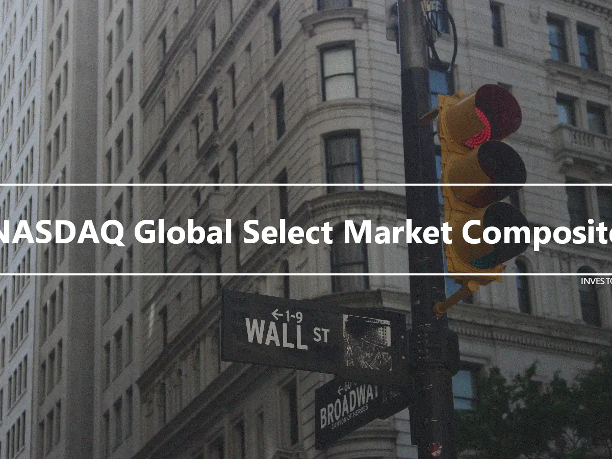 NASDAQ Global Select Market Composite