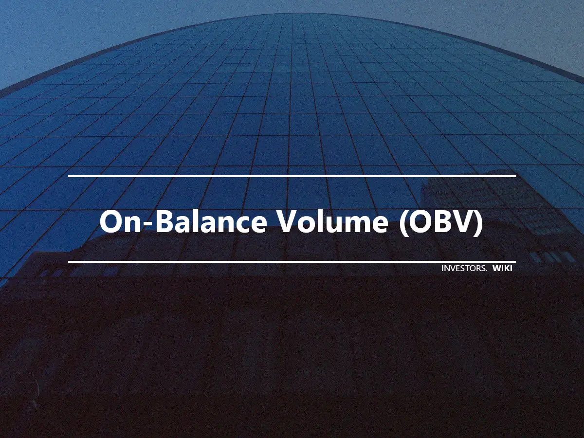 On-Balance Volume (OBV)