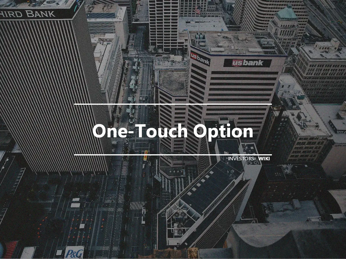 One-Touch Option